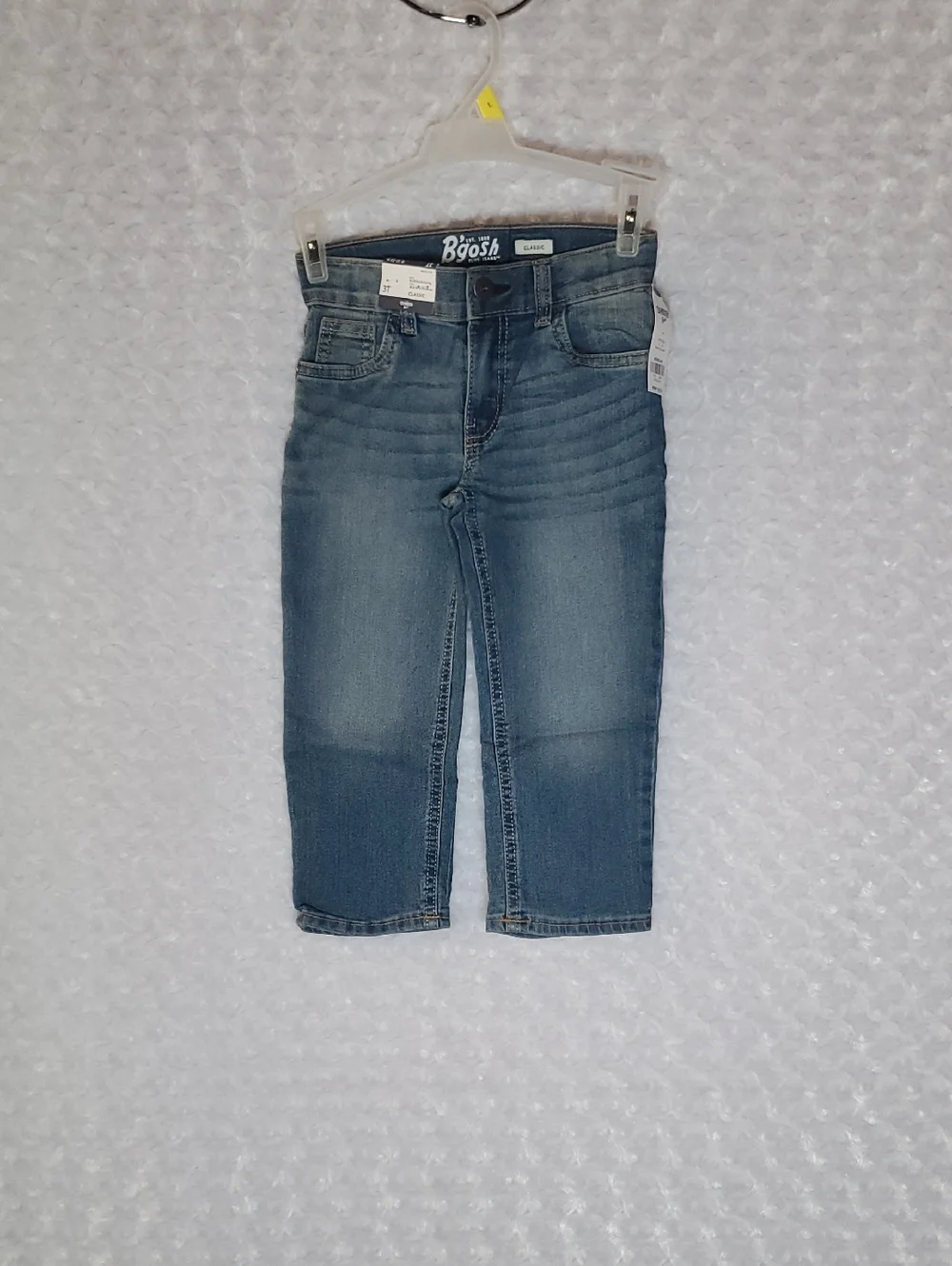 OshKosh B'gosh Boys' Light Blue Slim Straight Jeans Size 3T